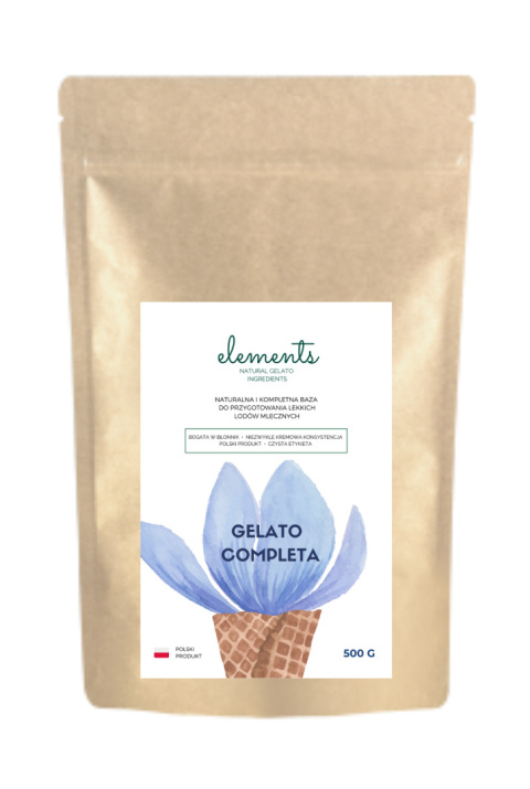 GELATO BOX zestaw: Baza do lodów mlecznych + Baza do sorbetów + Książka GELATO BOX zestaw: Baza do lodów mlecznych + Baza do sorbetów + Książka